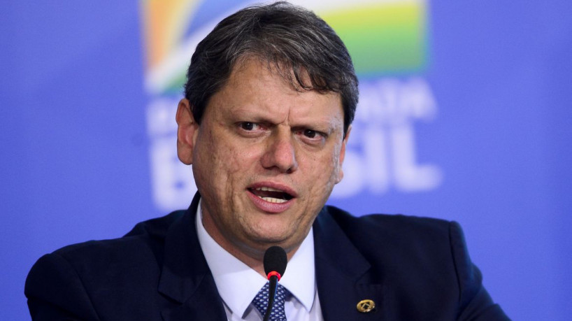 Tarcísio Gomes, candidato ao Governo de São Paulo, é ex-ministro de Infraestrutura do Governo Bolsonaro