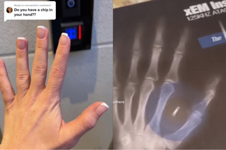 Burgundy Waller e Mike Caldwell s&atilde;o casados e implantaram microchips em sua m&atilde;o para controlar a abertura de portas, gavetas e outros aparelhos eletr&ocirc;nicos em sua casa