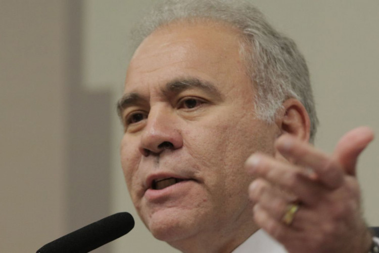 O ministro da Saúde, Marcelo Queiroga, participa de audiência pública da Comissão de Transparência, Governança, Fiscalização e Controle e Defesa do Consumidor do Senado