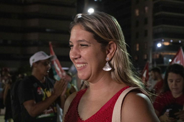 Larissa Gaspar faz oposição a José Sarto na Câmara de Fortaleza (Foto: Samuel Setubal/ Especial para O Povo)(Foto: Samuel Setubal/Especial para O Povo)