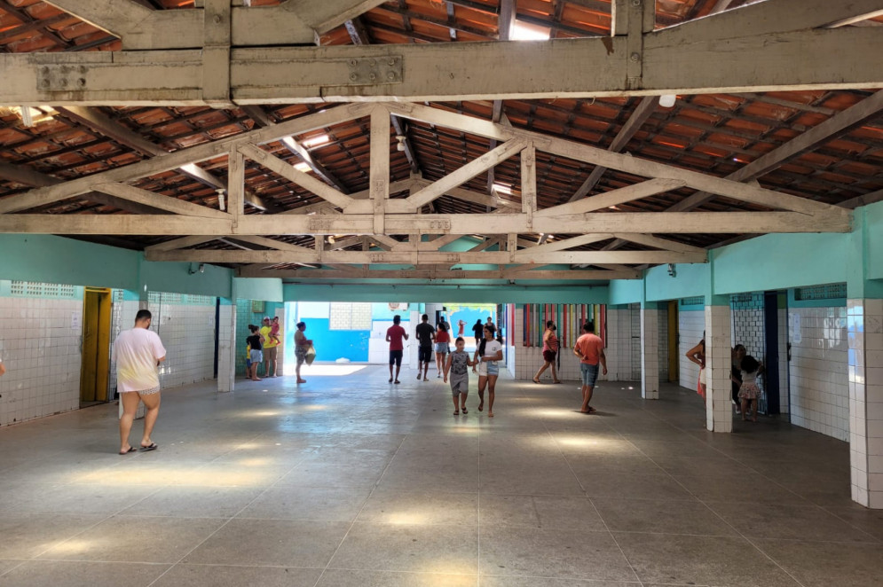 Escola Francisco Domingos da Silva, na Barra do Ceará.