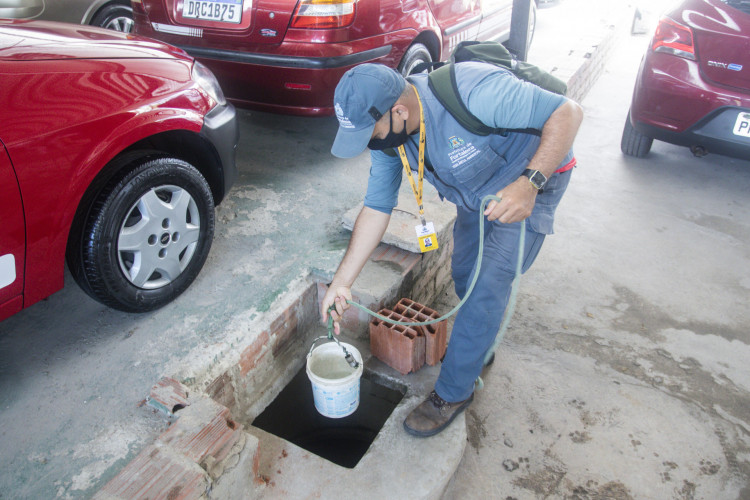 Os bairros Conjunto Cear&aacute; I e II s&atilde;o os primeiros visitados porque t&ecirc;m apresentado neste ano alto &iacute;ndice de infesta&ccedil;&atilde;o do Aedes aegypti