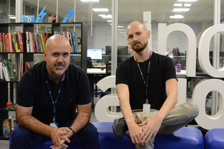 Jeferson de Castilhos e Jaison Niehues do 1Doc