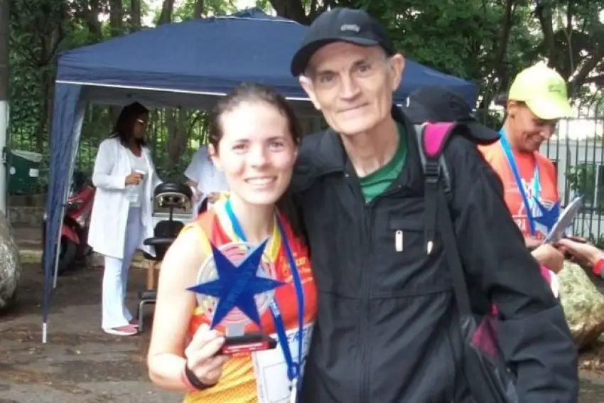 Pai e filha foram atropelados durante treino de corrida