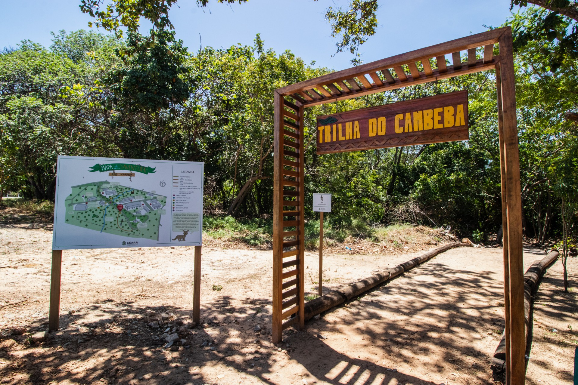 Centro Administrativo do Cambeba trilhas são