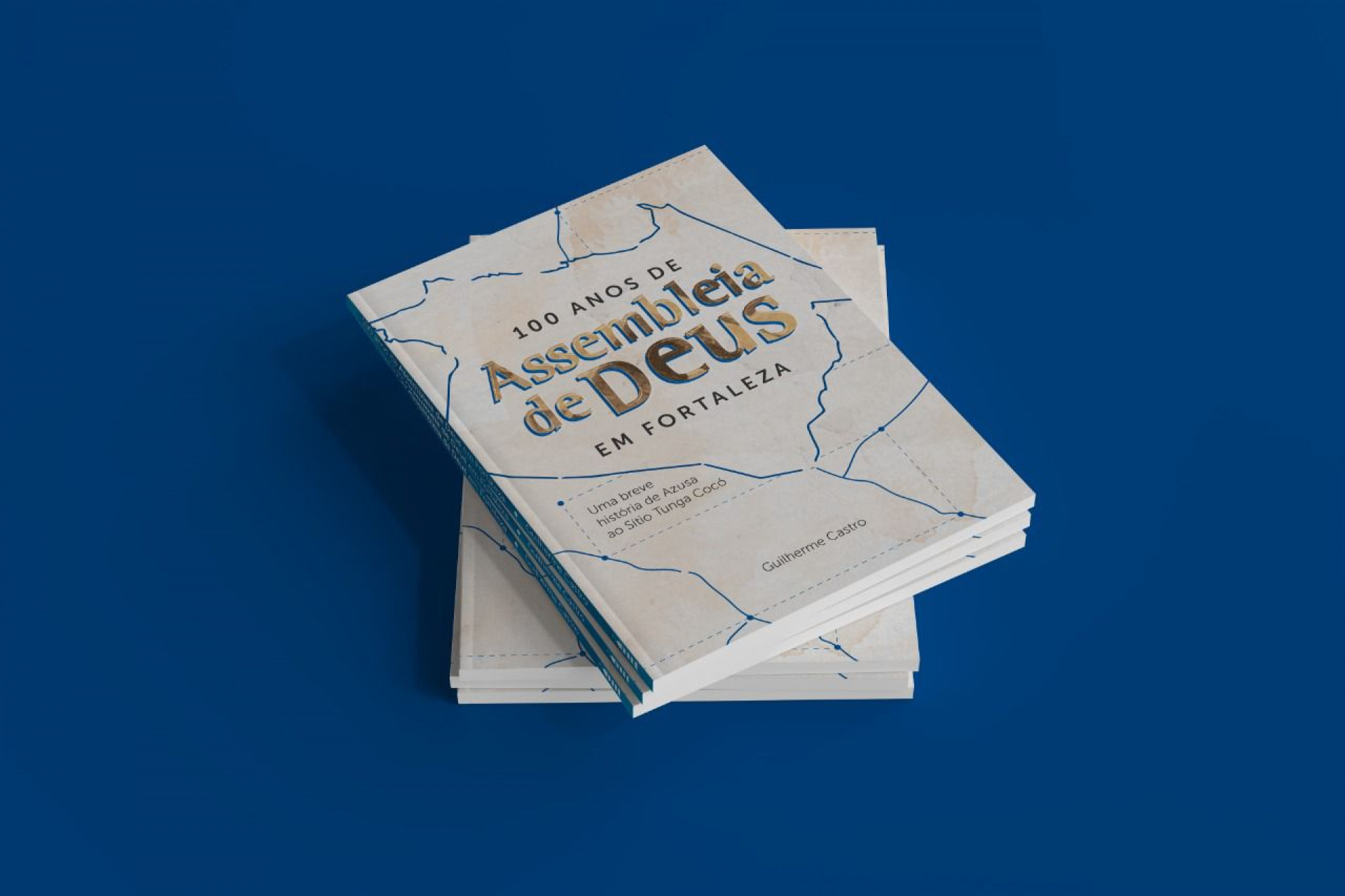 Livro em homenagem ao centenário, escrito por Guilherme Castro 