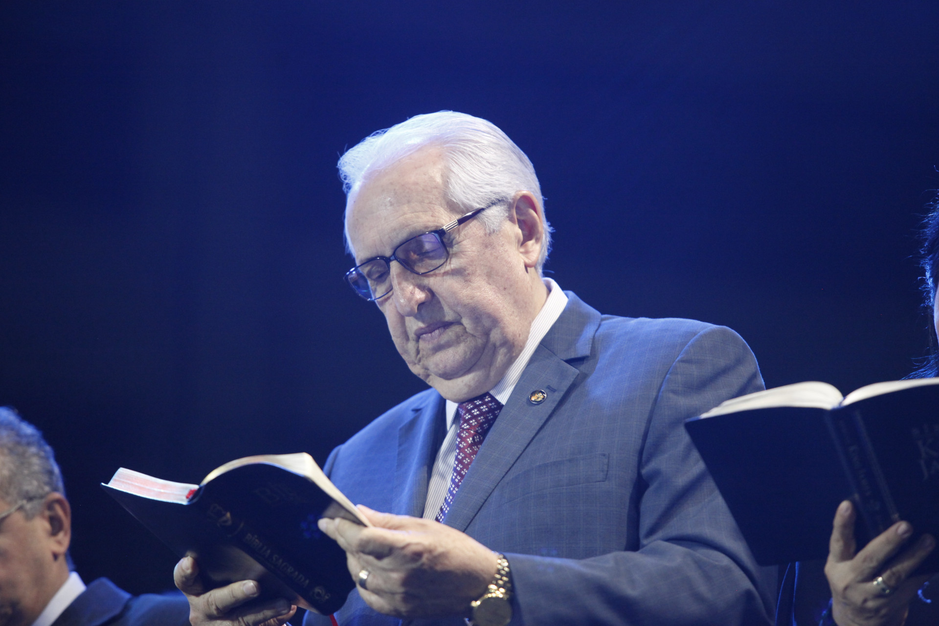 FORTALEZA, CE, BRASIL, 19.11.2022: Pastor Antonio Jos&eacute; Azevedo. Comemora&ccedil;&atilde;o de Cem anos da Assemb&eacute;ia de Deus. 