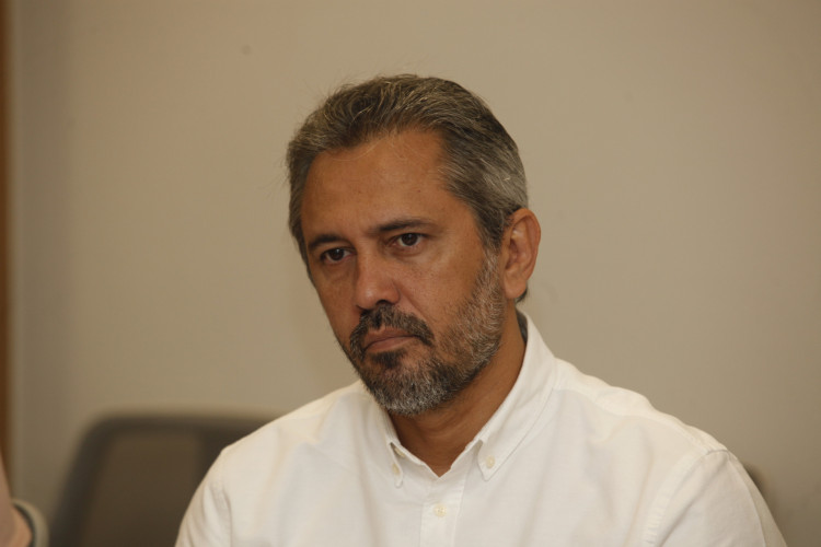 FORTALEZA, CE, BRASIL, 21.11.2022: Elmano de Freitas, governador eleito, participa de reunião na CDL.
