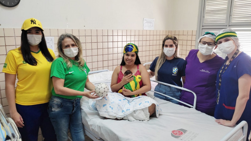 A ação foi uma iniciativa do serviço de neonatologia da Santa Casa(foto: Divulgação/Santa Ca...