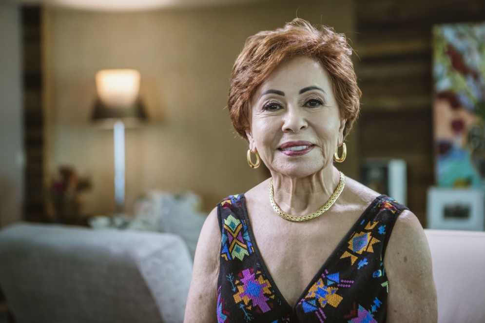 Aos 77 anos, a fundadora da Meia Sola, Tane Albuquerque, não pensa em se aposentar e sabe que os filhos irão sucedê-la quando for preciso