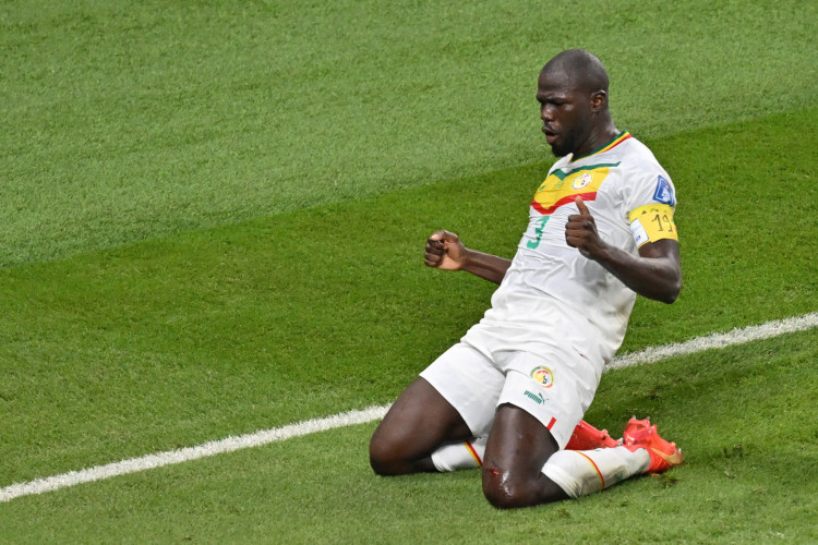 Koulibaly marcou o gol que garantiu Senegal nas oitavas de final da Copa do Mundo 