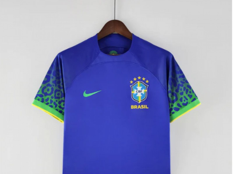 Já temos a nova camisa do Brasil azul da copa 2022 para atacado