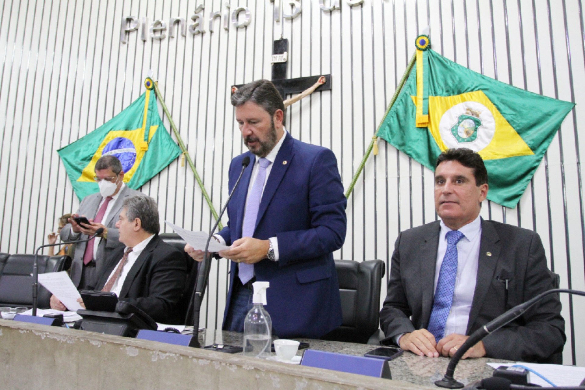 Deputado Romeu Aldigueri (PDT) articulou aprovação do PL do piso dos advogados. Projeto foi relato por Julio César Filho (PT) (Foto: Paulo Rocha/Divulgação )