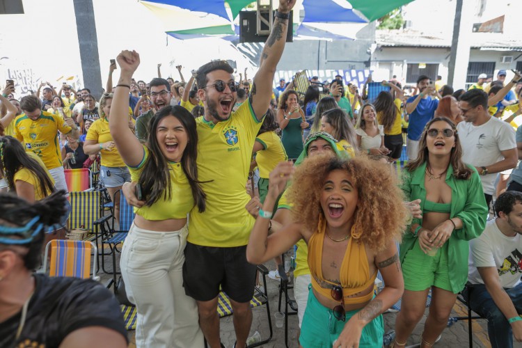 Torcida do Brasil na Copa do Mundo 2022: acompanhe reação ao vivo e em tempo real em Fortaleza (Ceará), no País e até do Catar 