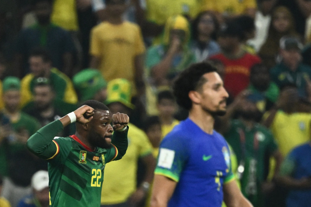Seleção amargou revés no terceiro jogo (Foto: Jewel SAMAD / AFP)