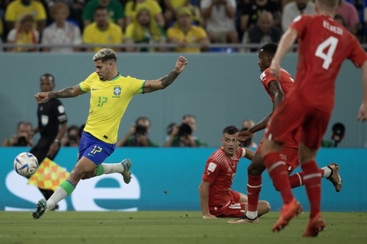 Brasil x Suíça pela segunda rodada da fase de grupos da Copa do Mundo Catar 2022. 