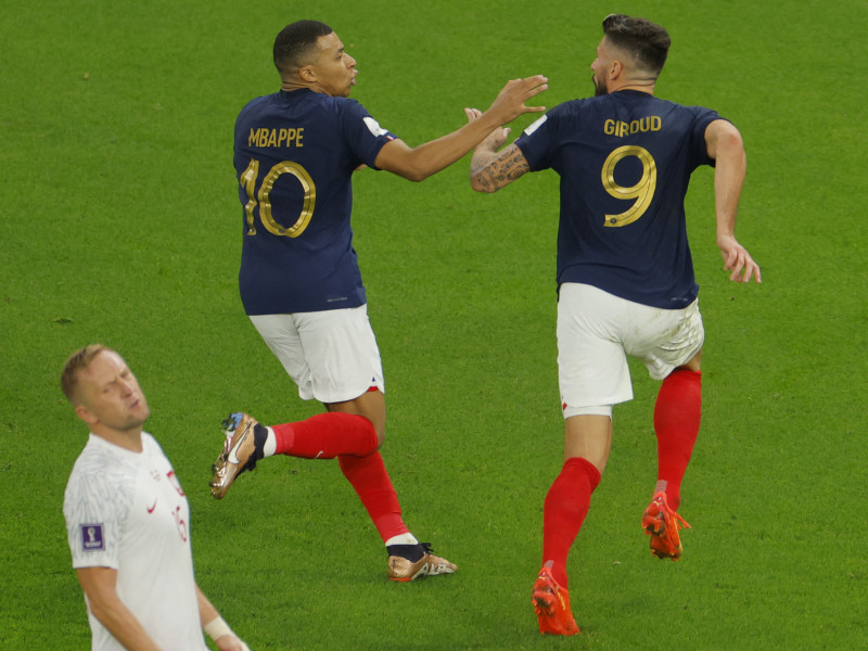 Mbappé faz golaços, França vence a Polônia e vai às quartas da Copa -  Diário Corumbaense