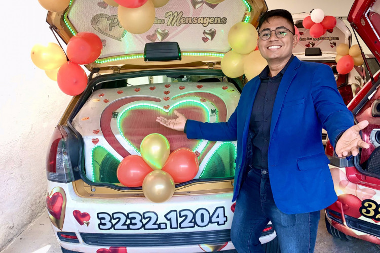 Paraíso das Mensagens é especializada em loucuras de amor, cesta de café da manhã e de chocolates, flores e mensagens com violino