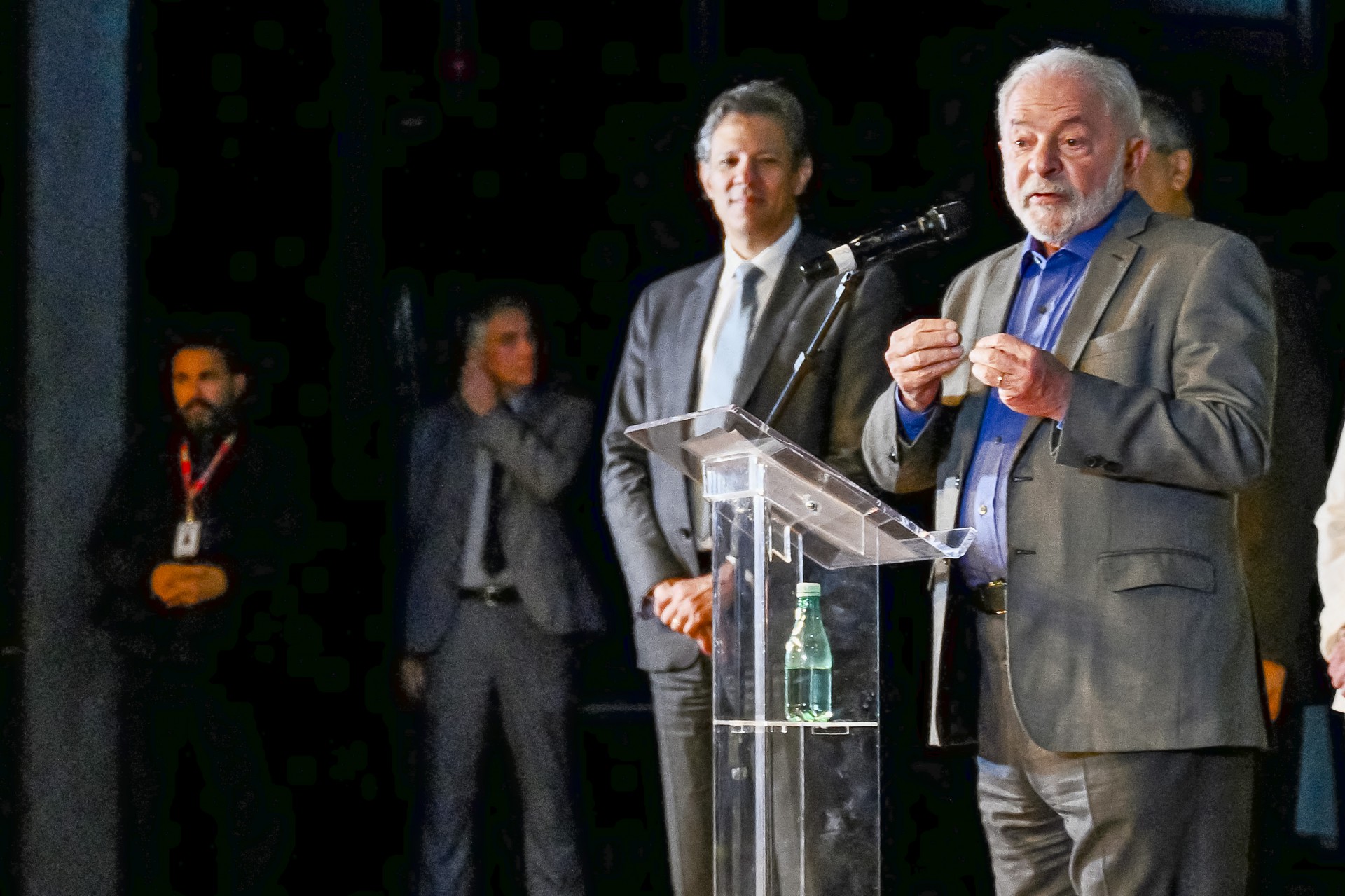 ￼APRESENTAÇÃO do projeto só aconteceu após aval de Lula (Foto: EVARISTO SA/AFP)