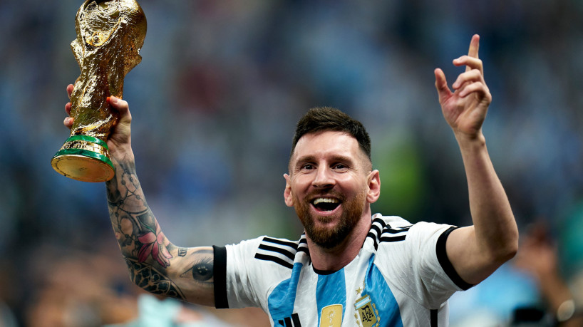 Messi quer jogar alguns jogos pela seleção argentina como campeão do mundo(foto: Fifa/Reprodu�...