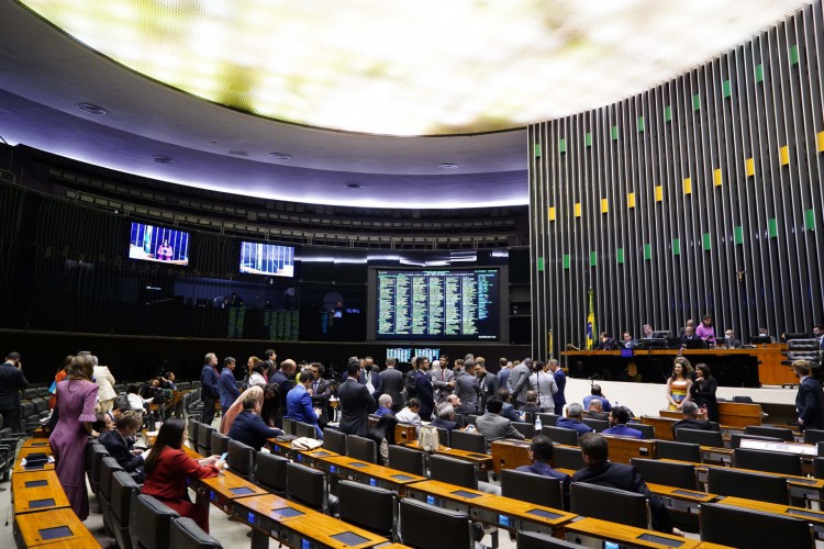 Sess&atilde;o no plen&aacute;rio da C&acirc;mara dos Deputados
