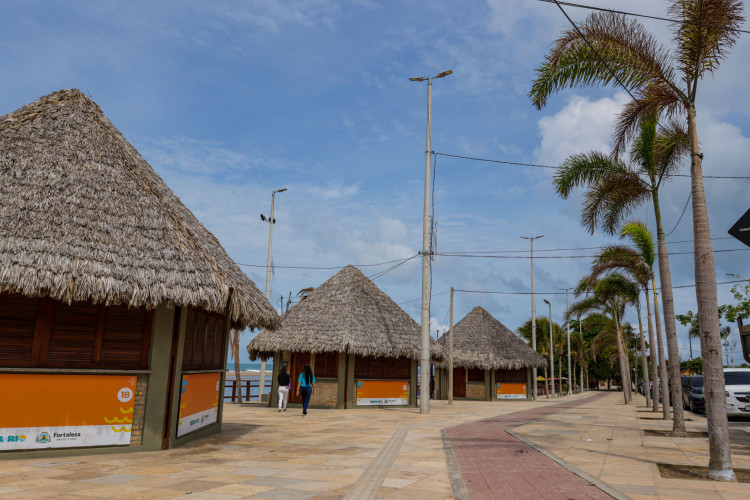 FORTALEZA, CEARA, BRASIL, 23.12.22: Entrega do Projeto Beira-Rio, na Barra do Ceará, com toda revitalização do calçadão, com entrega do Prefeito Jose Sarto. (Aurelio Alves/ O POVO)