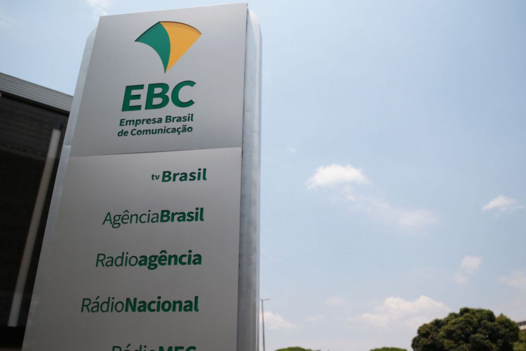Fachada da sede da EBC em Brasília