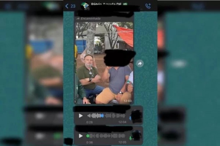 Em áudios enviados para grupo de bolsonaristas, conhecido de George Washington conta que empresário planejou ida a Brasília
