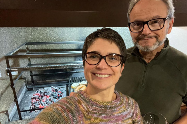 Ernesto Paglia e Sandra Annenberg estão casados há quase três décadas