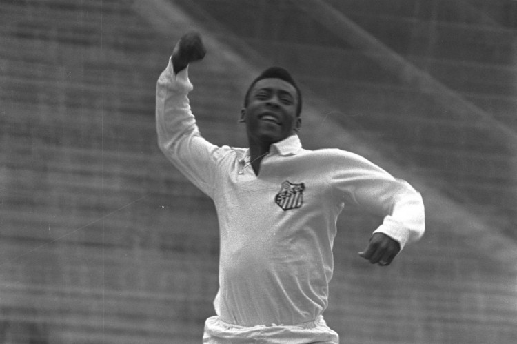 Brasil, São Paulo, SP, 20/11/1969. O jogador Pelé 