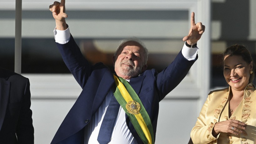 Posse de Lula como presidente, em 1º de janeiro de 2023