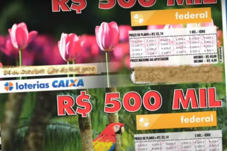 Loteria Federal Concurso 5861: resultado de hoje, sábado, 27 de abril de 2024 (27/04/24); prêmio de até R$ 500 mil 