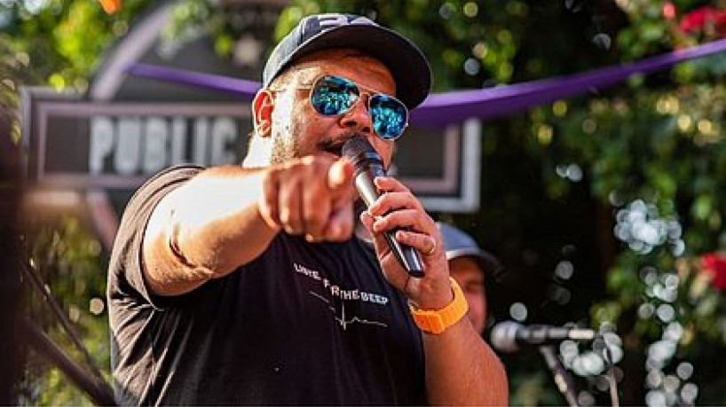 Renatinho Bokaloka está na banda grupo Bokaloka desde a década de 1990