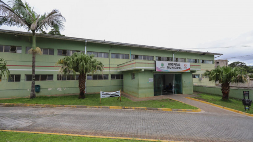 Hospital de Rio Branco do Sul. 31/03/2022 - Foto: Geraldo Bubniak/AEN