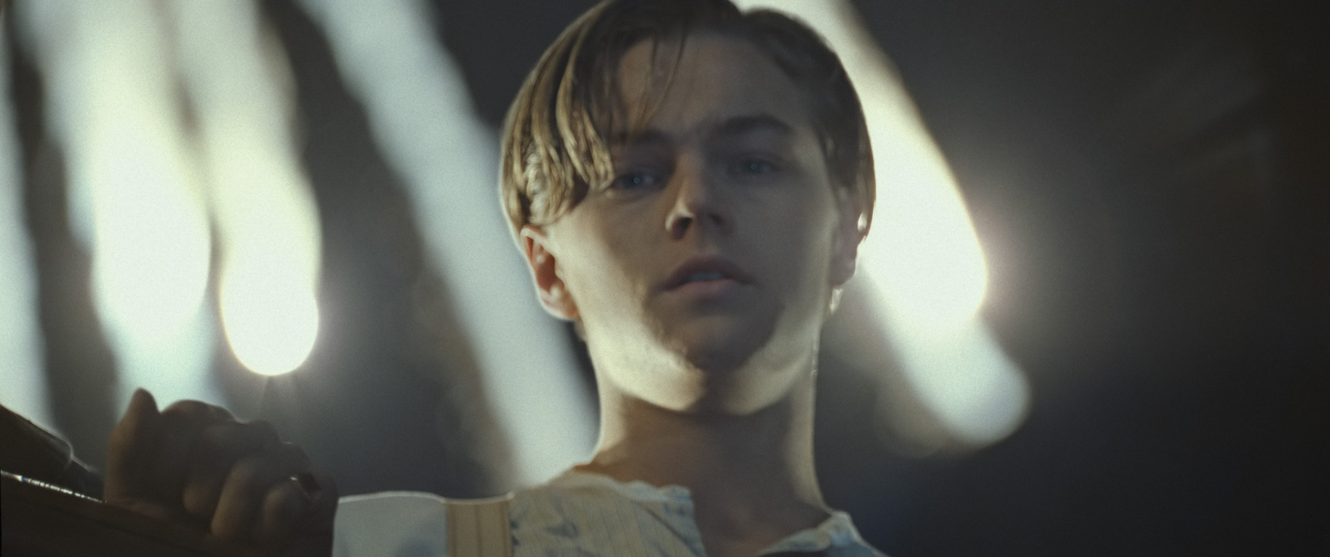 Leonardo DiCaprio (Jack) Titanic.