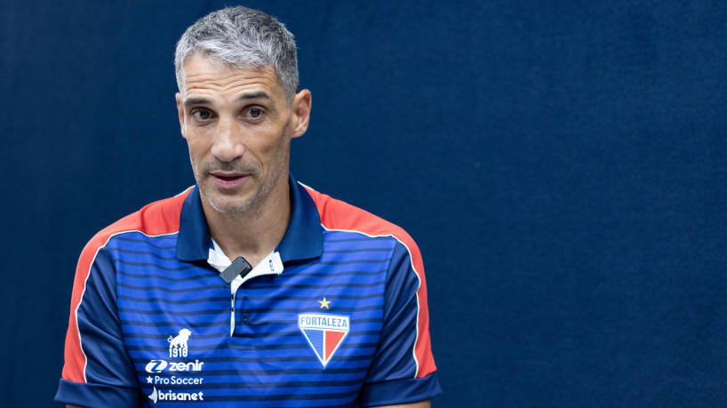 FORTALEZA, CEARÁ, BRASIL, 16-01-2023: Juan Pablo Vojvoda, técnico do Fortaleza Esporte Clube. (Foto: Samuel Setubal/ Especial para O Povo)
