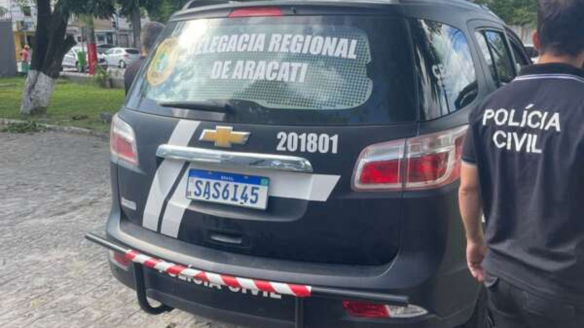 Foto de apoio ilustrativo. Viatura da Delegacia Regional de Aracati 