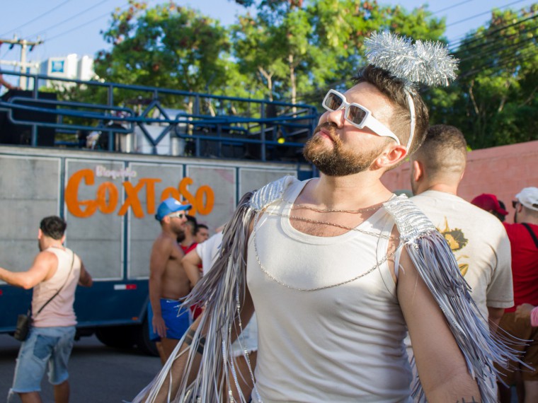 FORTALEZA, CEARÁ, BRASIL, 28-01-2023: Pré-Carnaval José Avelino Bloquinho Goxtoso. (Foto: Samuel Setubal/ Especial para O Povo)
