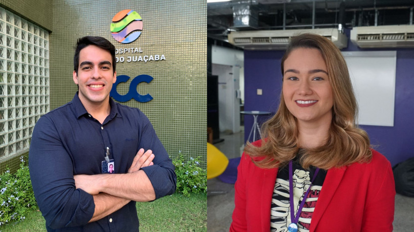 Thiago Rodrigues e Gabriella Bruno come&ccedil;aram como trainees em 2017 e 2019, respectivamente, e hoje est&atilde;o em posi&ccedil;&otilde;es de destaque no grupo.