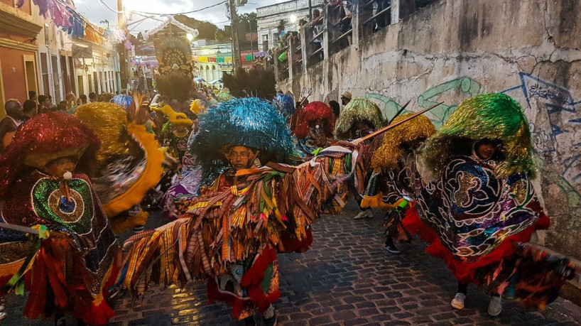 Olinda - Cortejo de abertura do carnaval de Olinda percorre ladeiras da Cidade Alta (Sumaia Villela/Agência Brasil )