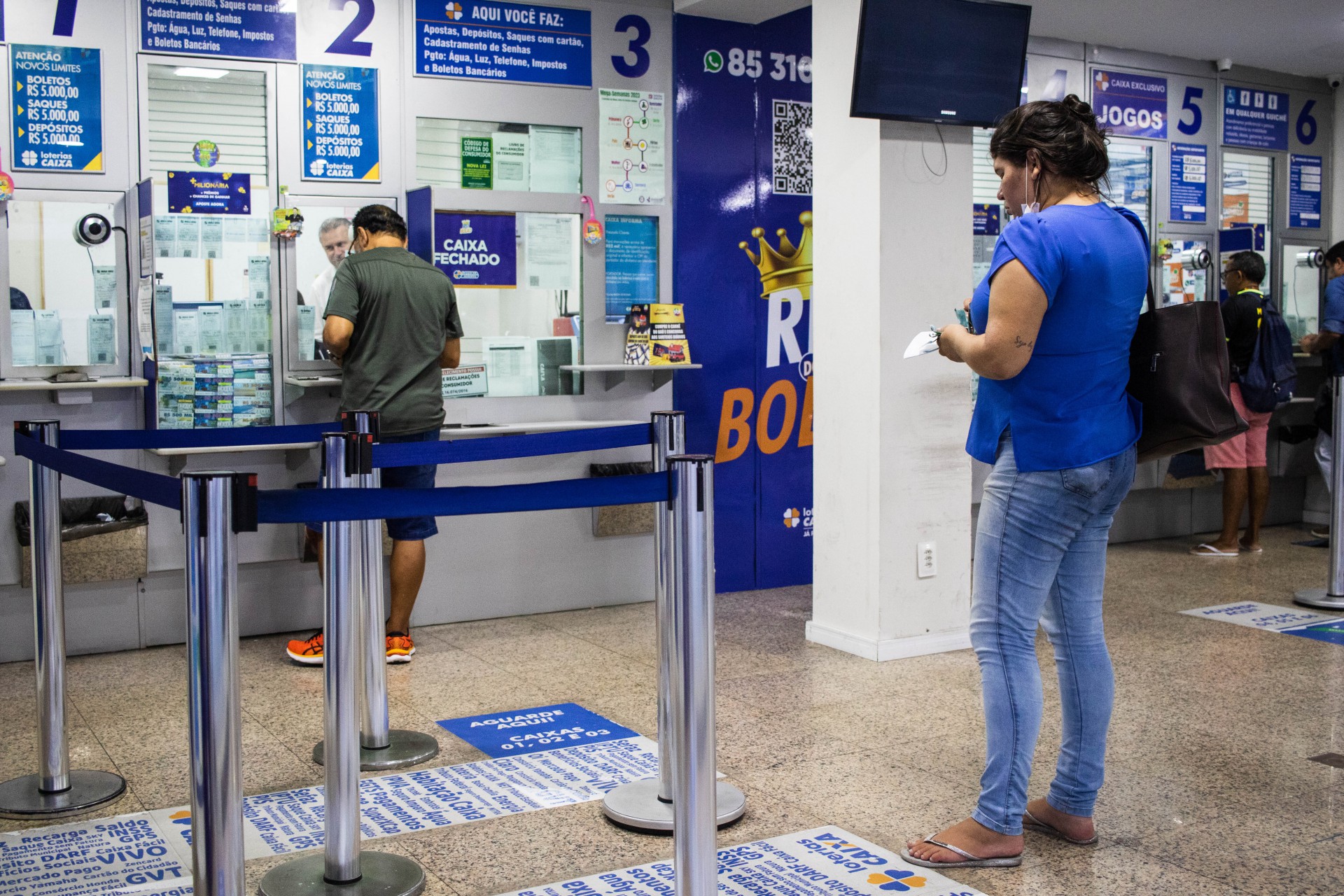 ￼CONSELHO da Caixa vota hoje mudanças nas lotéricas (Foto: FERNANDA BARROS)