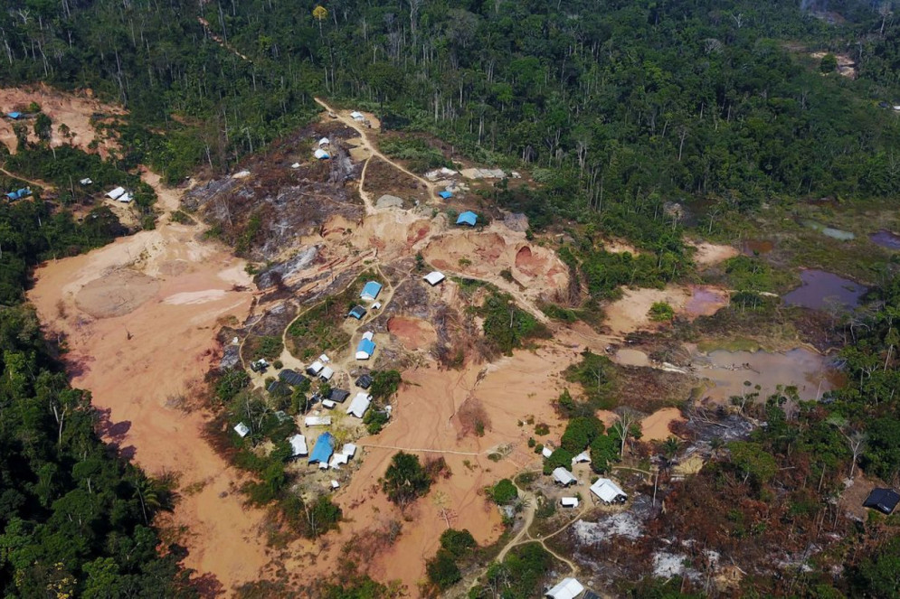 Amazônia: garimpo ilegal em terras indígenas subiu 1.217% em 35 anos.(Foto: )
