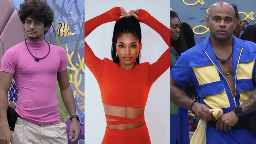 Confira a parcial da enquete do portal Uol no Paredão com Gabriel Santana, Tina Calamba e Cezar Black do Big Brother Brasil 2023 (BBB 23) 