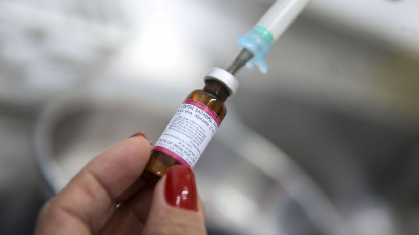 Dia D de mobilização da Campanha Nacional de Vacinação contra a Poliomielite e Sarampo. 