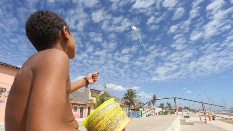 Foto de apoio ilustrativo. Apesar da falta de saneamento, Ceará se destacou em dois aspectos: acesso à educação e combate ao trabalho infantil