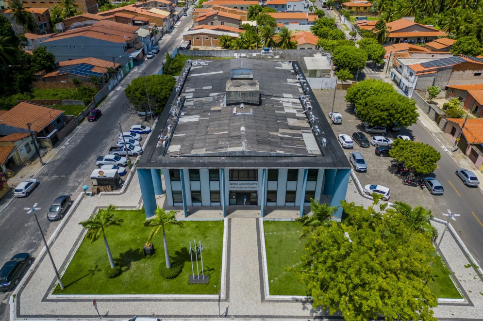 Sede da Prefeitura Municipal de Itarema(Foto: FCO FONTENELE)