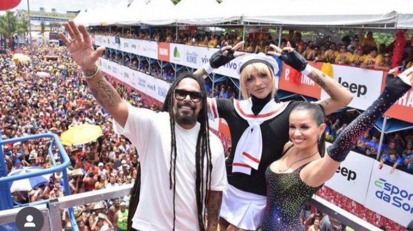 ￼MARCELO Falcão, Juliette e Pablo Vittar no 