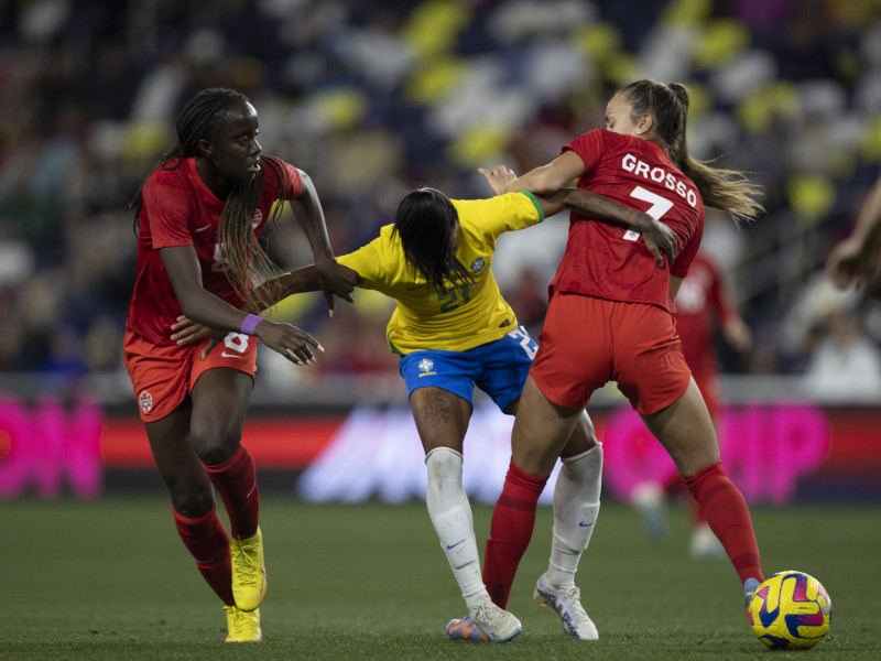Brasil é derrotado pelo Canadá por 2 a 0 na segunda rodada da She Believes  Cup