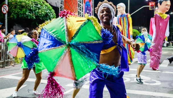Segunda de Afoxé, na Av.Domingos Olímpio