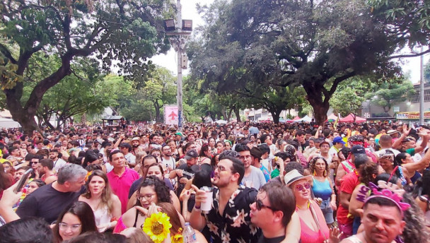 Banda Brasilis no polo de Carnaval do Benfica